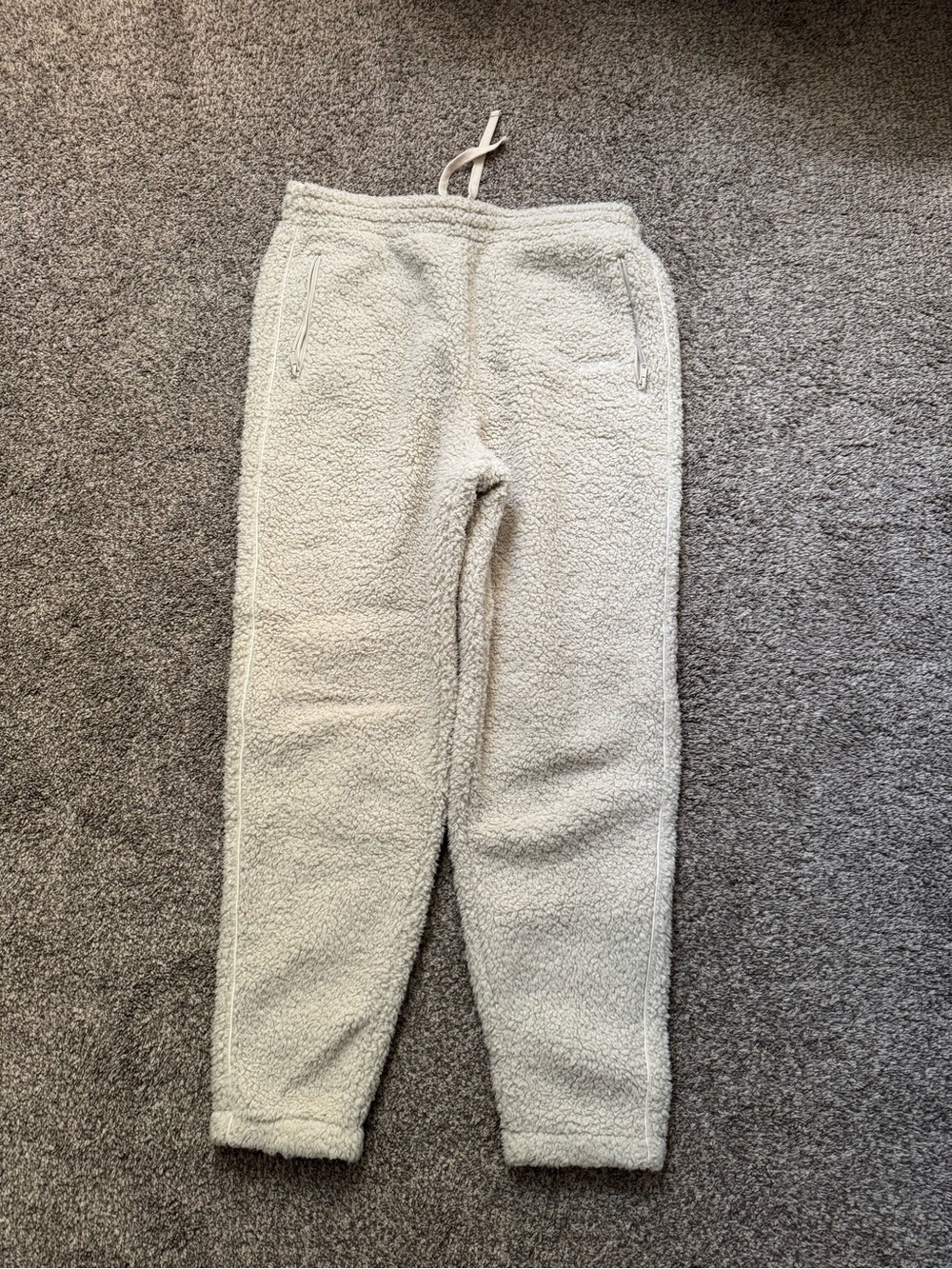 SKIMS Teddy Jogger Lounge Pants Off White Size M
